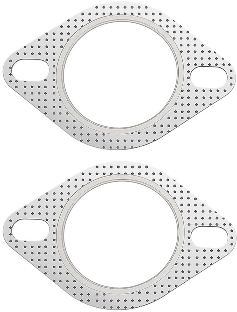 Exhaust Seal, Exhaust Flange Seal, 2 Pieces Exhaust Pipe Seal, Flange Seal, Flange Seal, Exhaust Seal (2.5 Inch Inner - ShopVlot