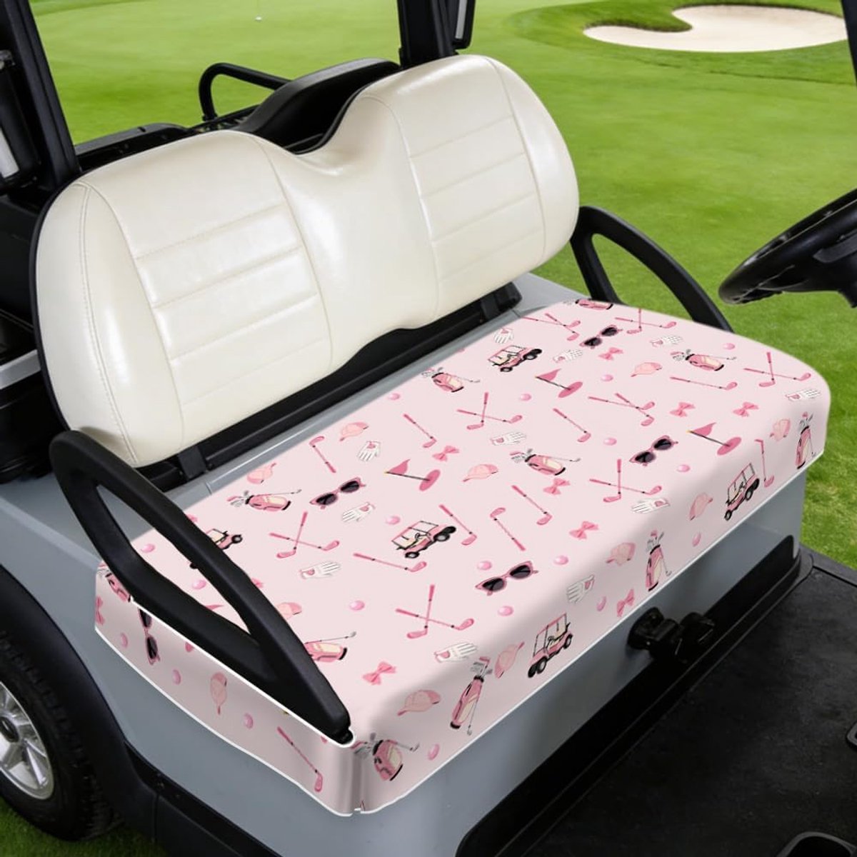 Golf Cart stoelhoezen microvezel golfcart zitkussen golf deken club auto golf cart bescherming accessoires golf cart - ShopVlot