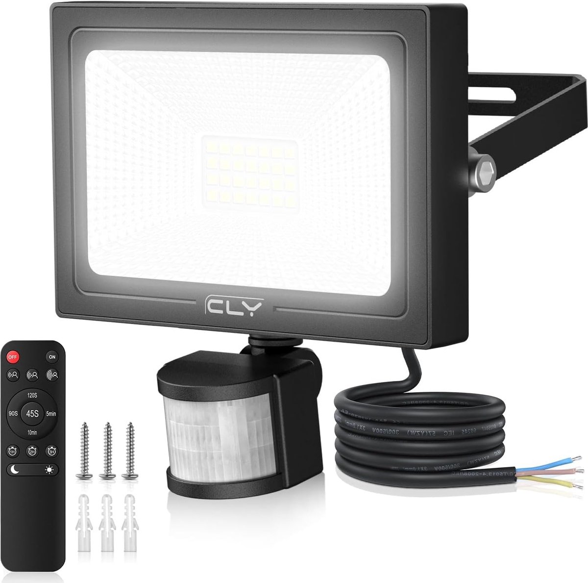 CLY Spotlight with motion detector 25W outdoor spot with motion detector 2350LM - ShopVlot