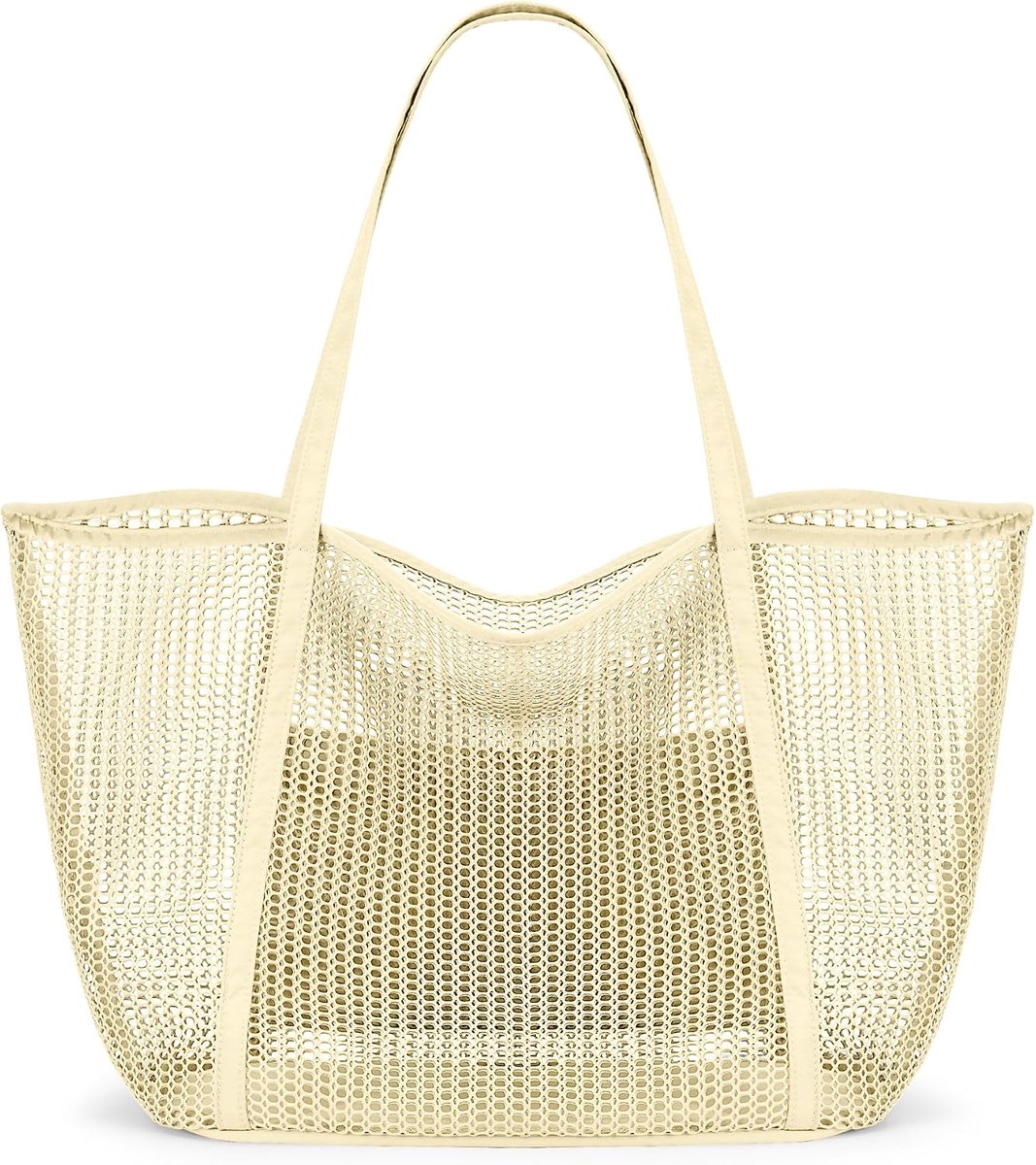Strandtas max 27L - mesh - trendy ontwerp - ideaal voor winkelen - ShopVlot