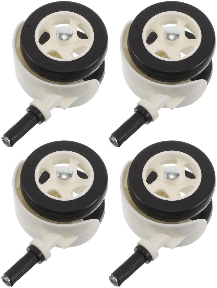 Solidchoice - Set van 4 Stille Walker Wielen voor Binnengebruik