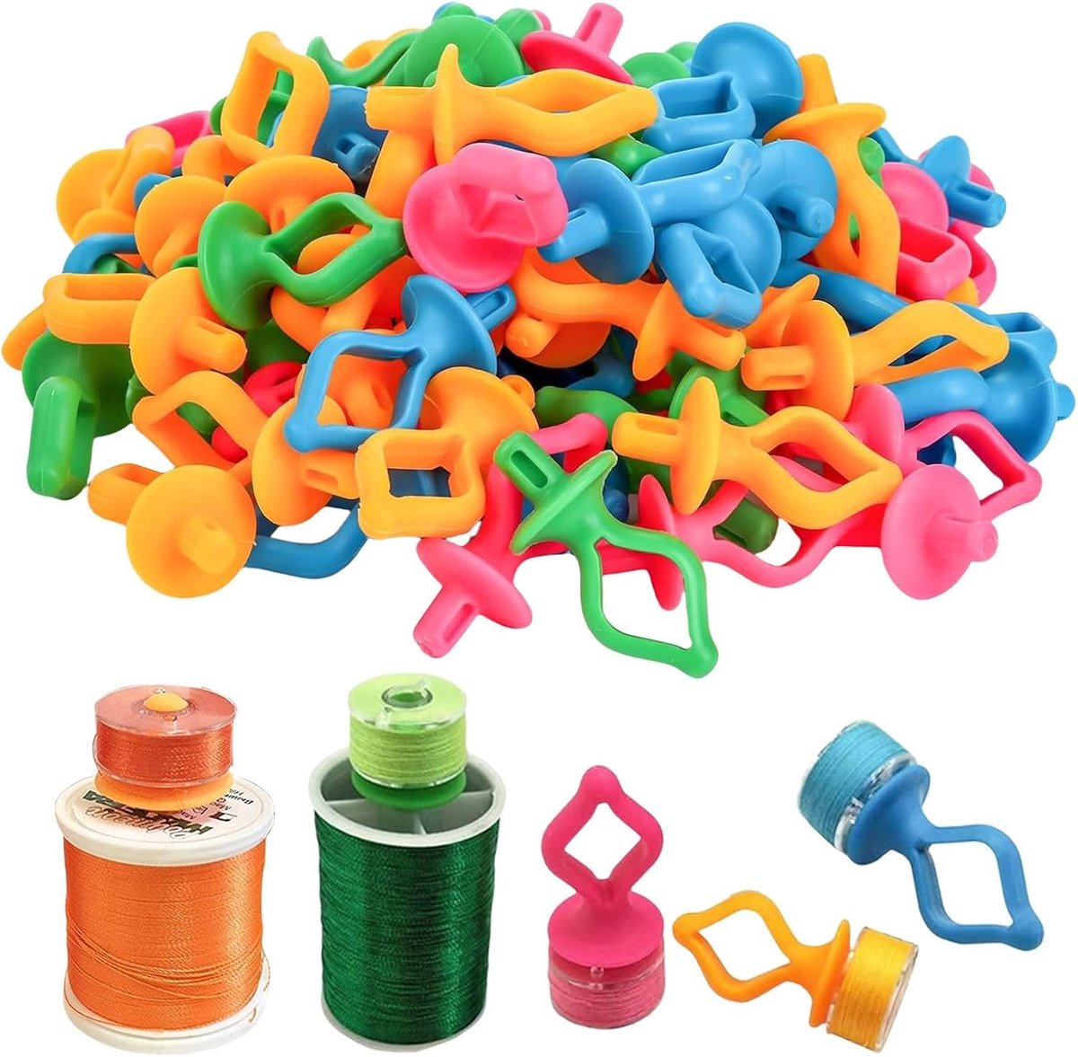 20 Stuks Spoelhouders voor Borduuraccessoires, Spoelorganizer en Naaikunst Benodigdheden