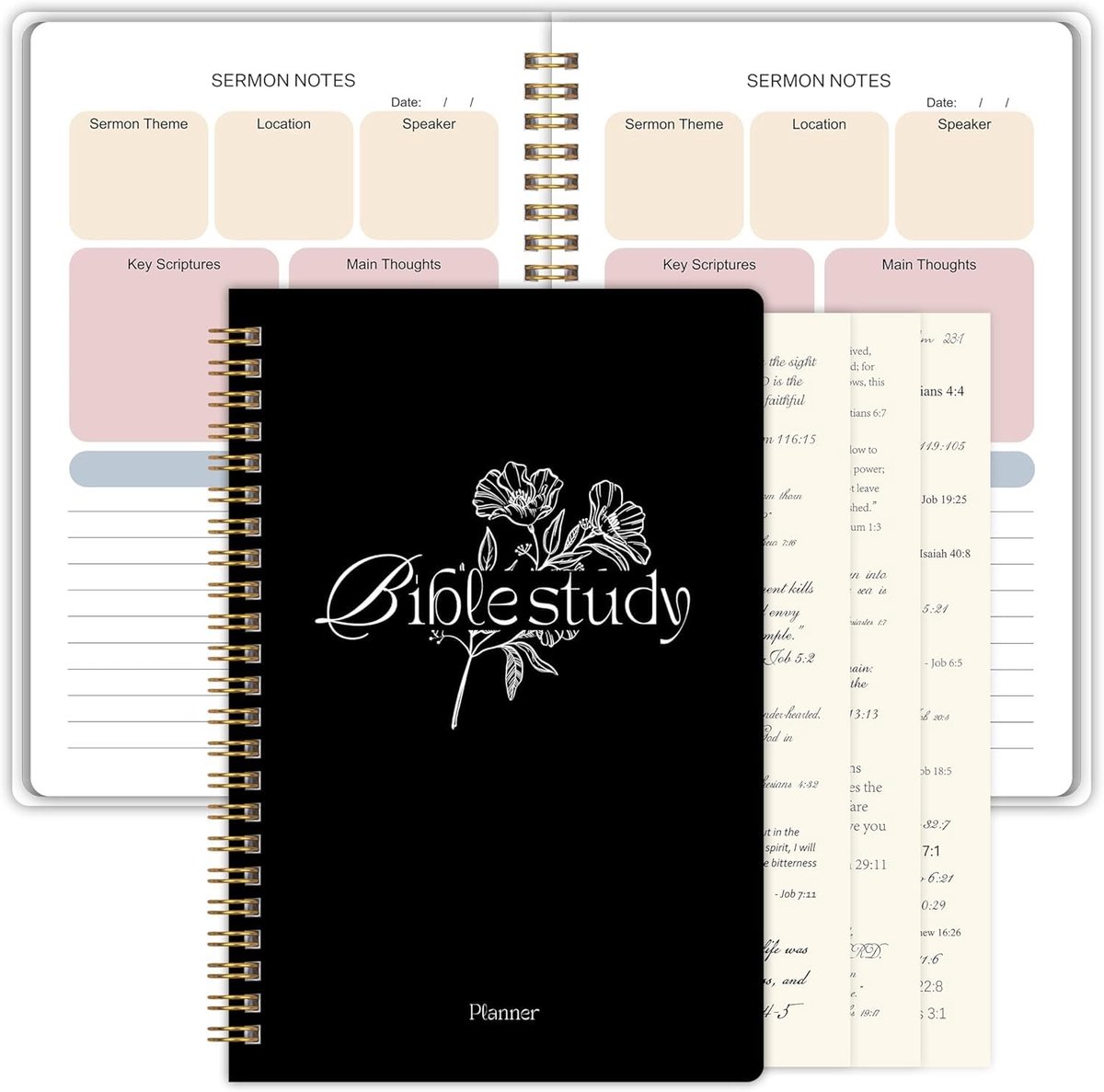 Solidchoice - Bijbelstudie Journal voor Vrouwen - Notitieboek voor Kerknotities