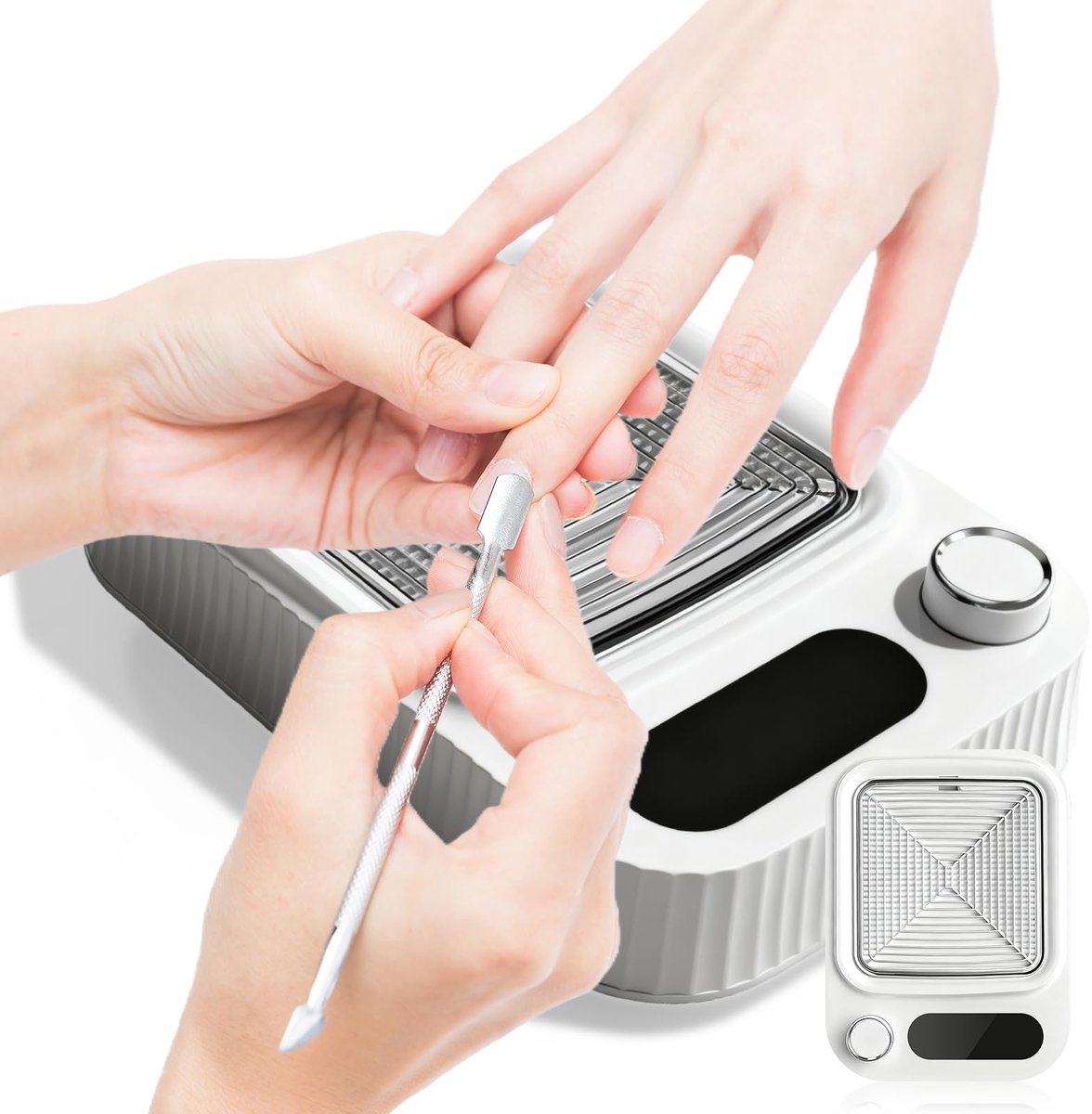 Solidchoice - Professionele Nagelstofzuiger met Filter 80 W voor Manicure en Pedicure