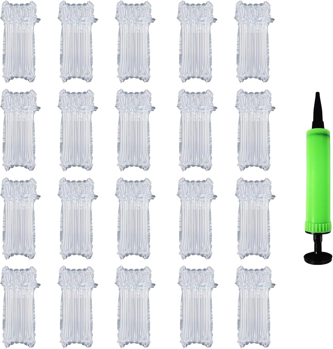 Wijnflesbeschermers 20 stuks - Inflatable luchtkussens - Schokbestendig - Veilige verzending - ShopVlot