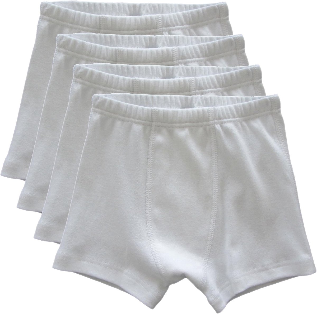 Jongensbroek 4-pack - 100% biologisch katoen - zachte stof - comfortabel voor dagelijks gebruik - ShopVlot
