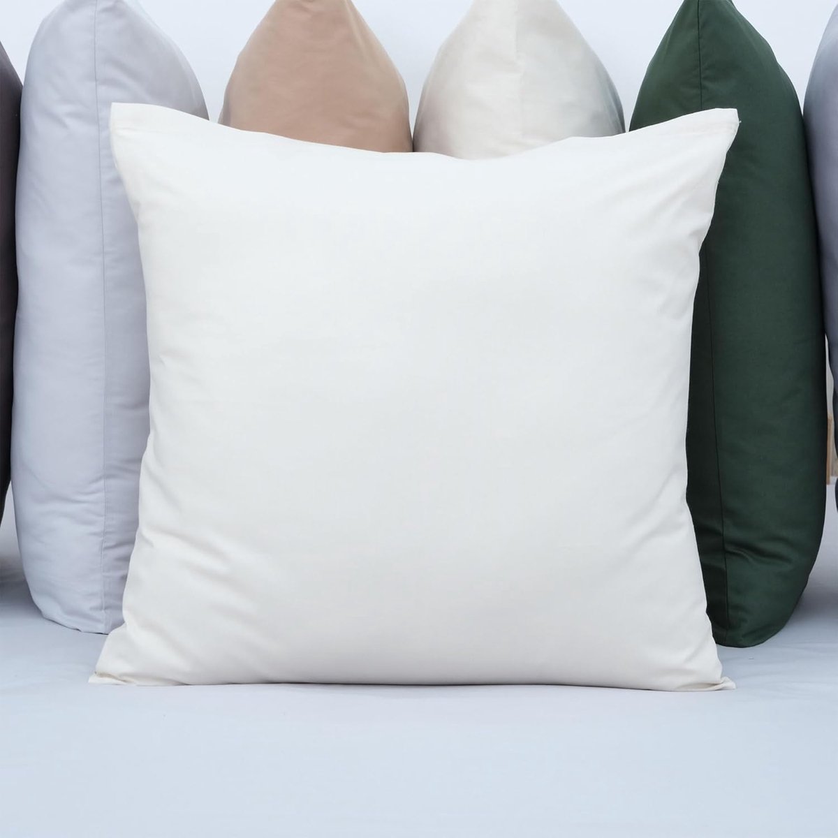 Cushion cover 65 x 65 cm - Beige - 100% katoen - Zachte en ademende stof - ShopVlot