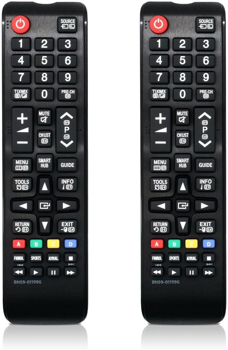 Solidchoice - Universele Vervangende Afstandsbediening voor Televisies, Geen Programmeren Nodig