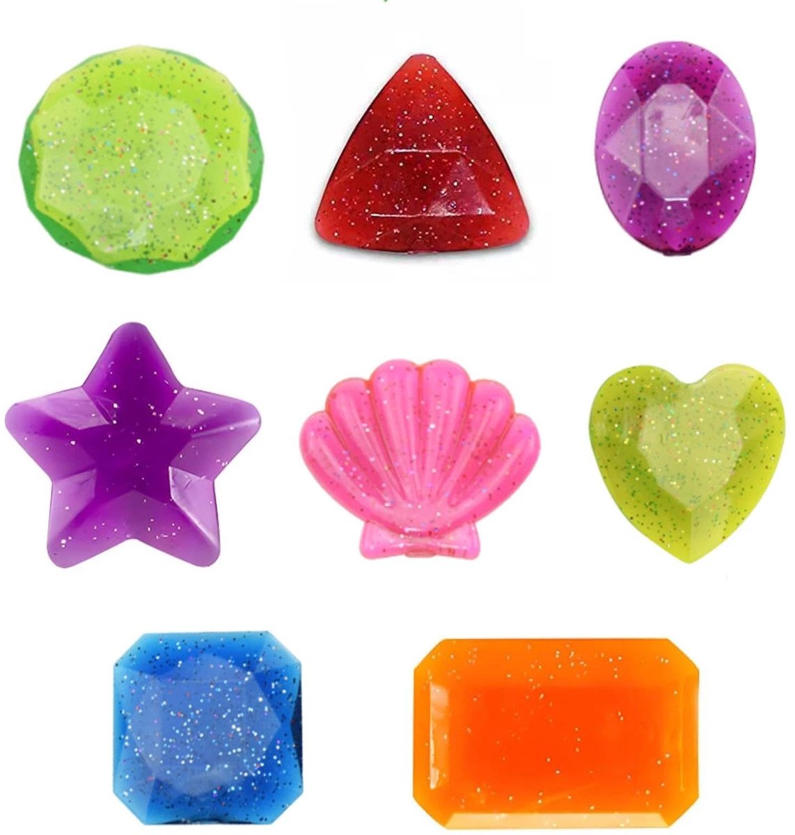 Solidchoice - Set van 8 Duikstenen voor Kinderen, Sinking Dive Gems