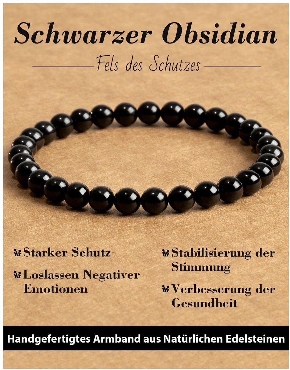 Solidchoice - Natuurlijke Steenarmband voor Energie en Stabiliteit
