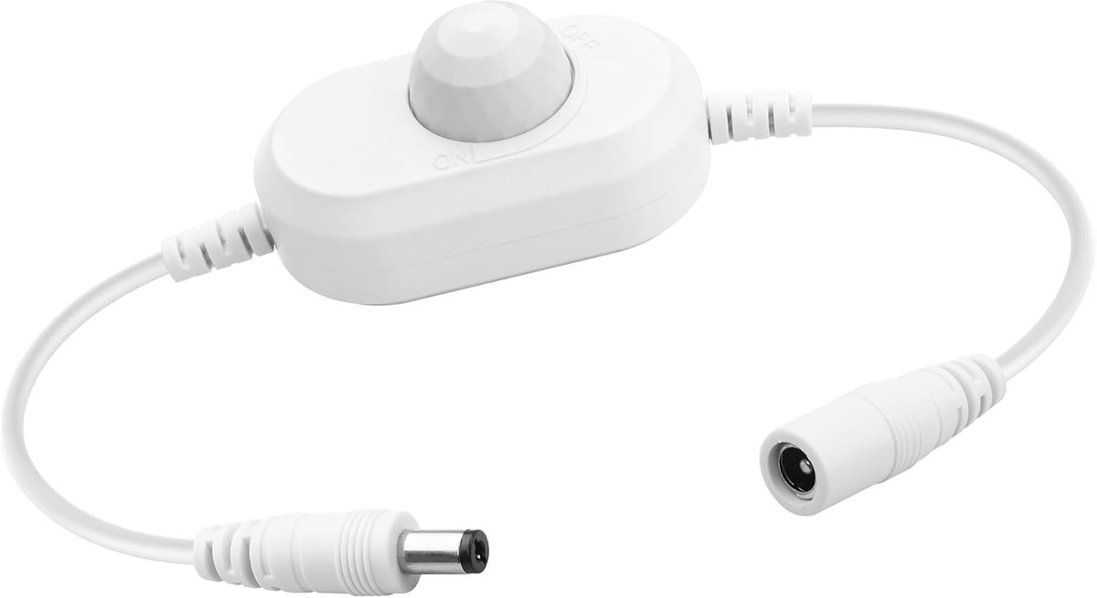 LED rotatie dimmer 12V-24V 2A - traploze helderheidsregeling - aan/uit schakelaar - perfect voor ledstrips - ShopVlot