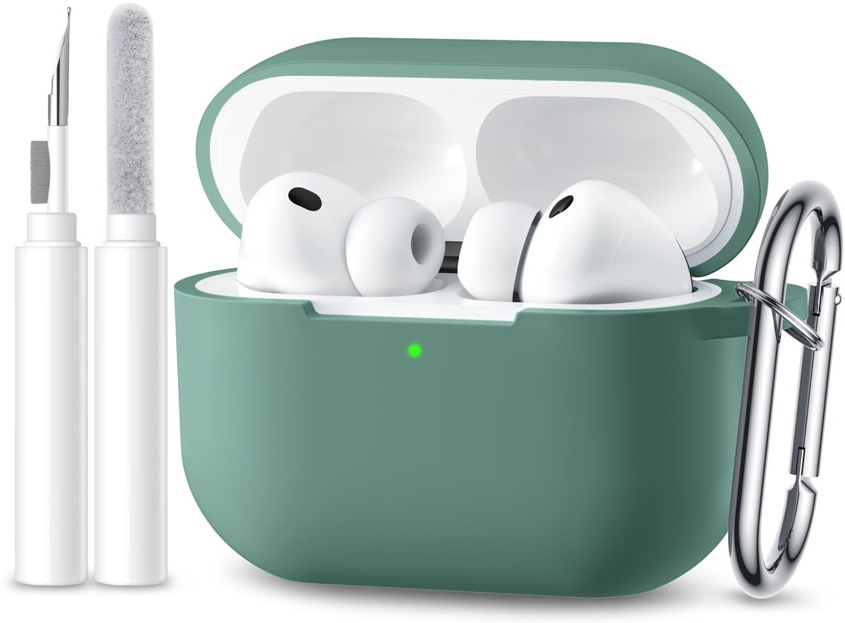 Solidchoice - Silicone Beschermcase voor AirPods Pro 3 met Schoonmaakset