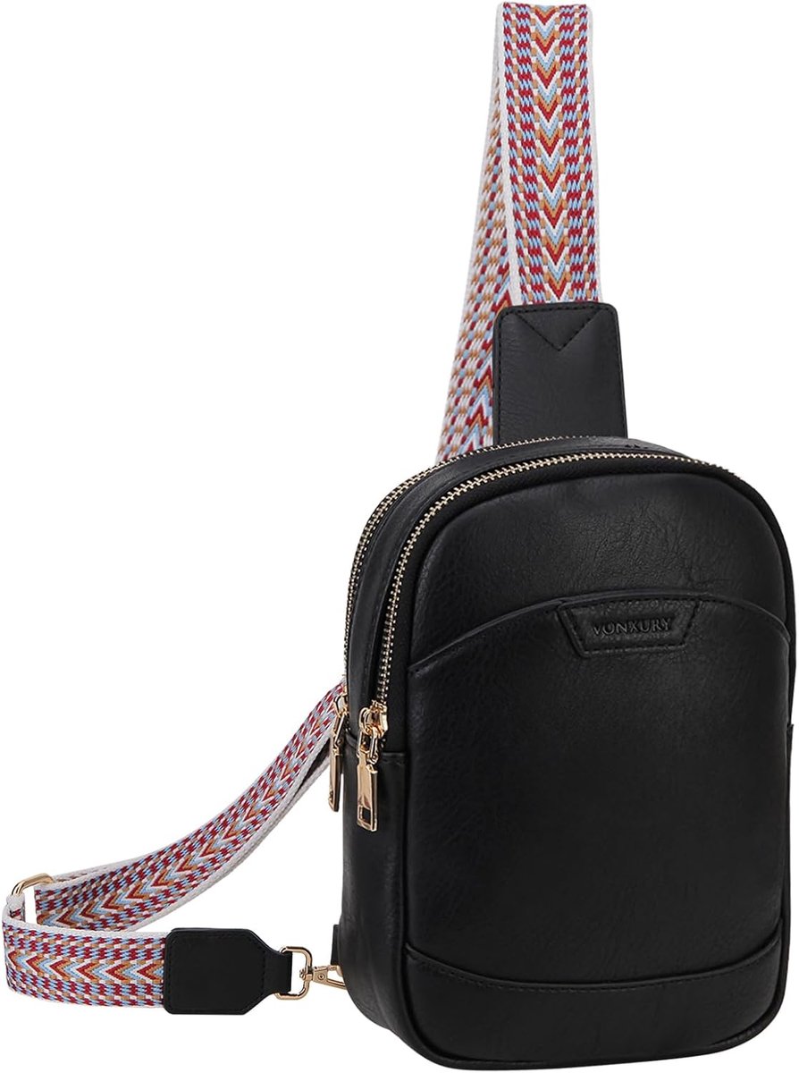 Sling Bag voor Vrouwen - Multifunctionele Crossbody Tas - PU Lederen Telefoon Borst Tas - Ideaal voor Dagelijks Gebruik - ShopVlot