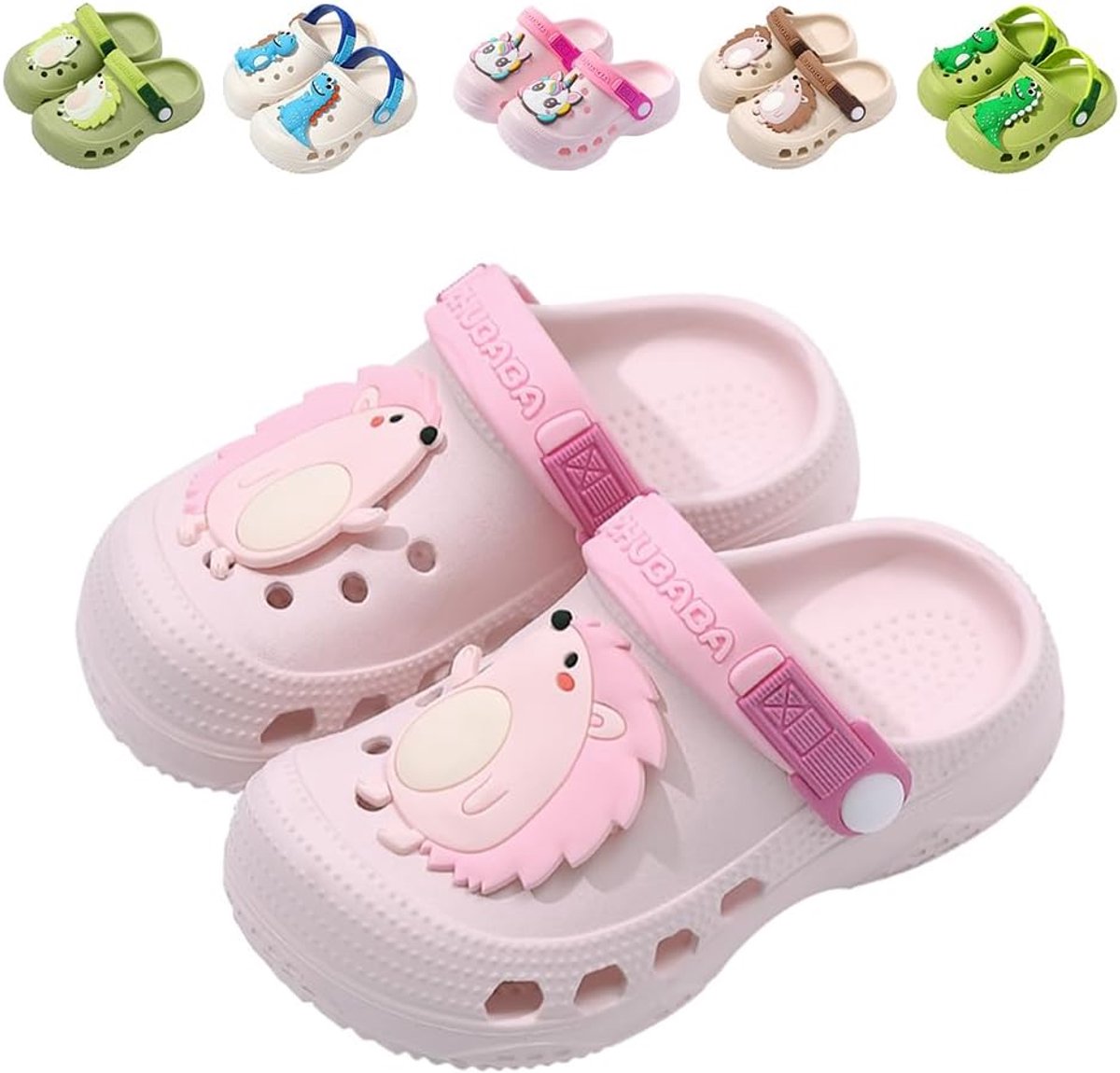 Kinderslippers dinosaurussen - waterdicht - lichtgewicht - ideaal voor strand en zwembad - ShopVlot