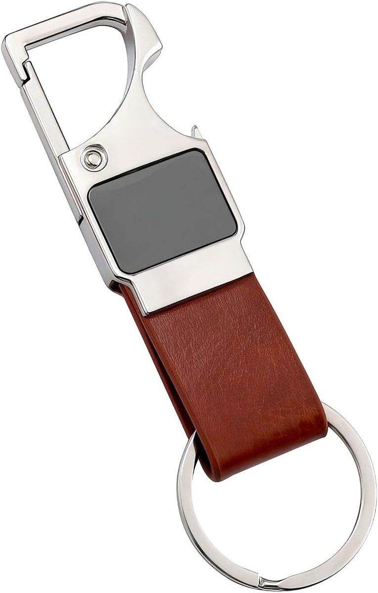 Mannen Sleutelhanger - Metaal - Multifunctioneel - Handige Flesopener - ShopVlot