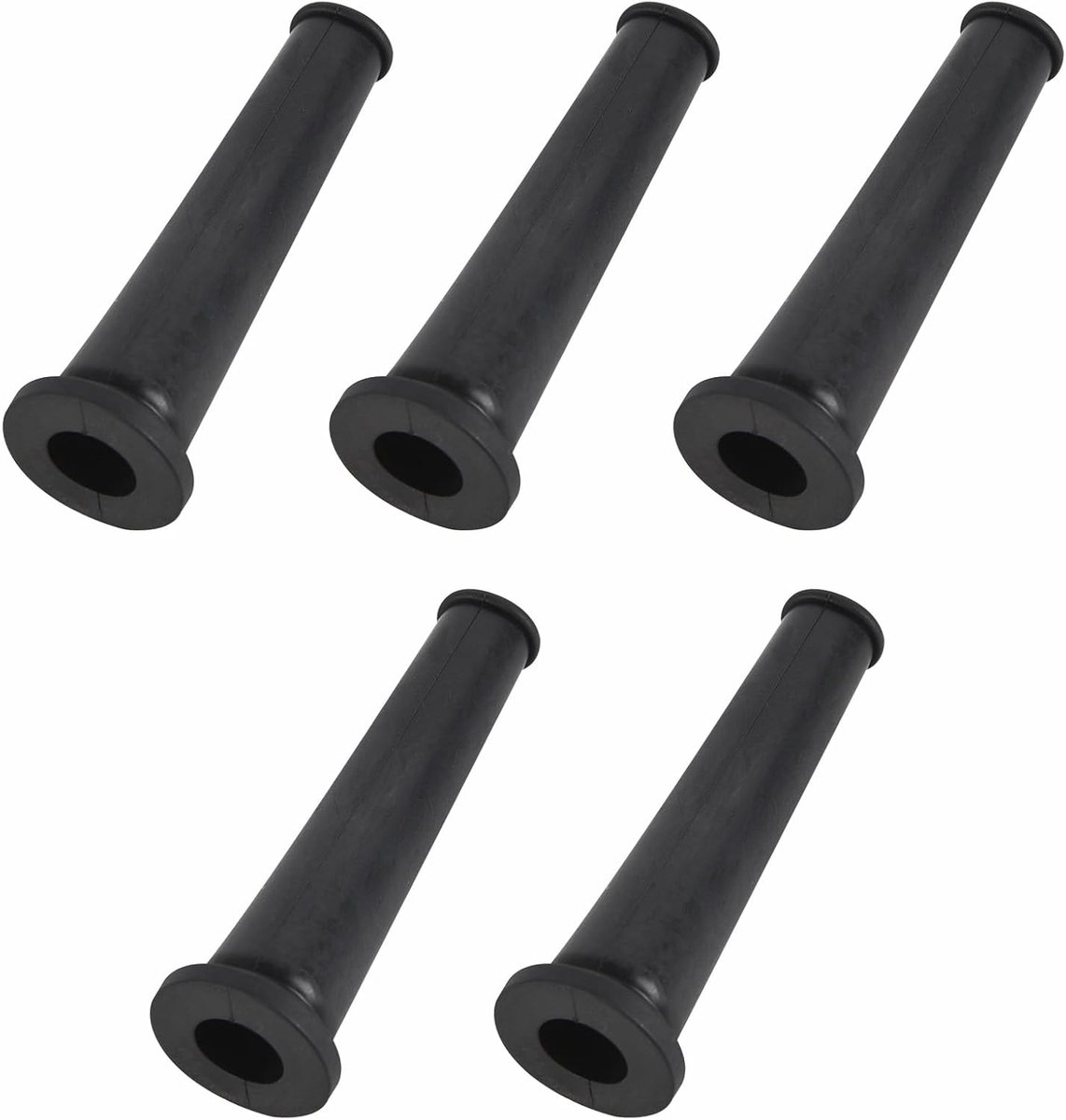Rubber kabelbeschermers 5PCS - 67x8mm - Hoogwaardige rubberen hoes - Bescherming tegen lekkage en elektrische schokken - ShopVlot