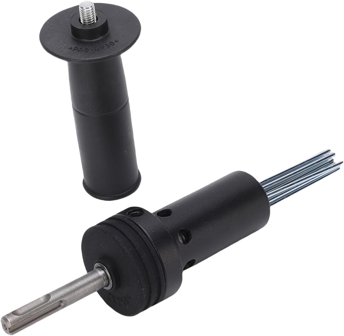 Elektrische hamer naaldbikhameradapter - ronde schacht 2 pit - gelegeerd materiaal - ShopVlot