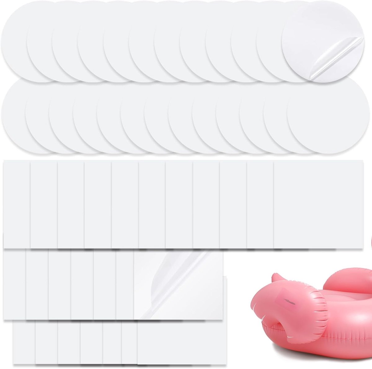 Reparatieset - Transparante TPU - Waterdicht - Voor luchtbedden en meer - ShopVlot