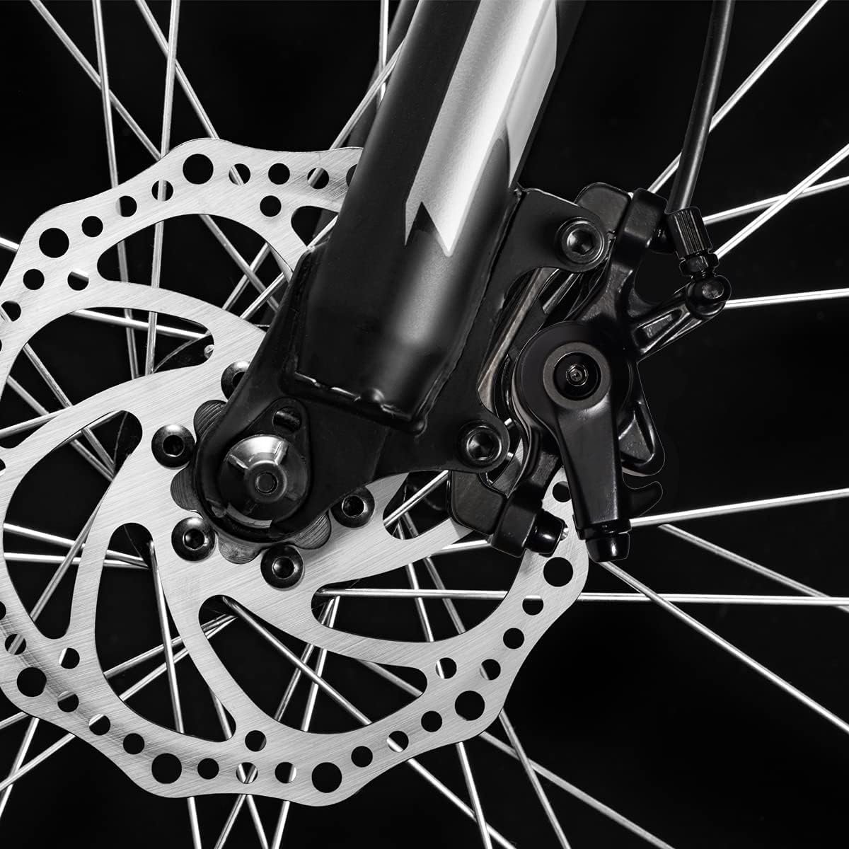 Fietsremschijf Aluminium - Remzadel - Sterke remkracht - Geschikt voor elektrische vouwfietsen - ShopVlot