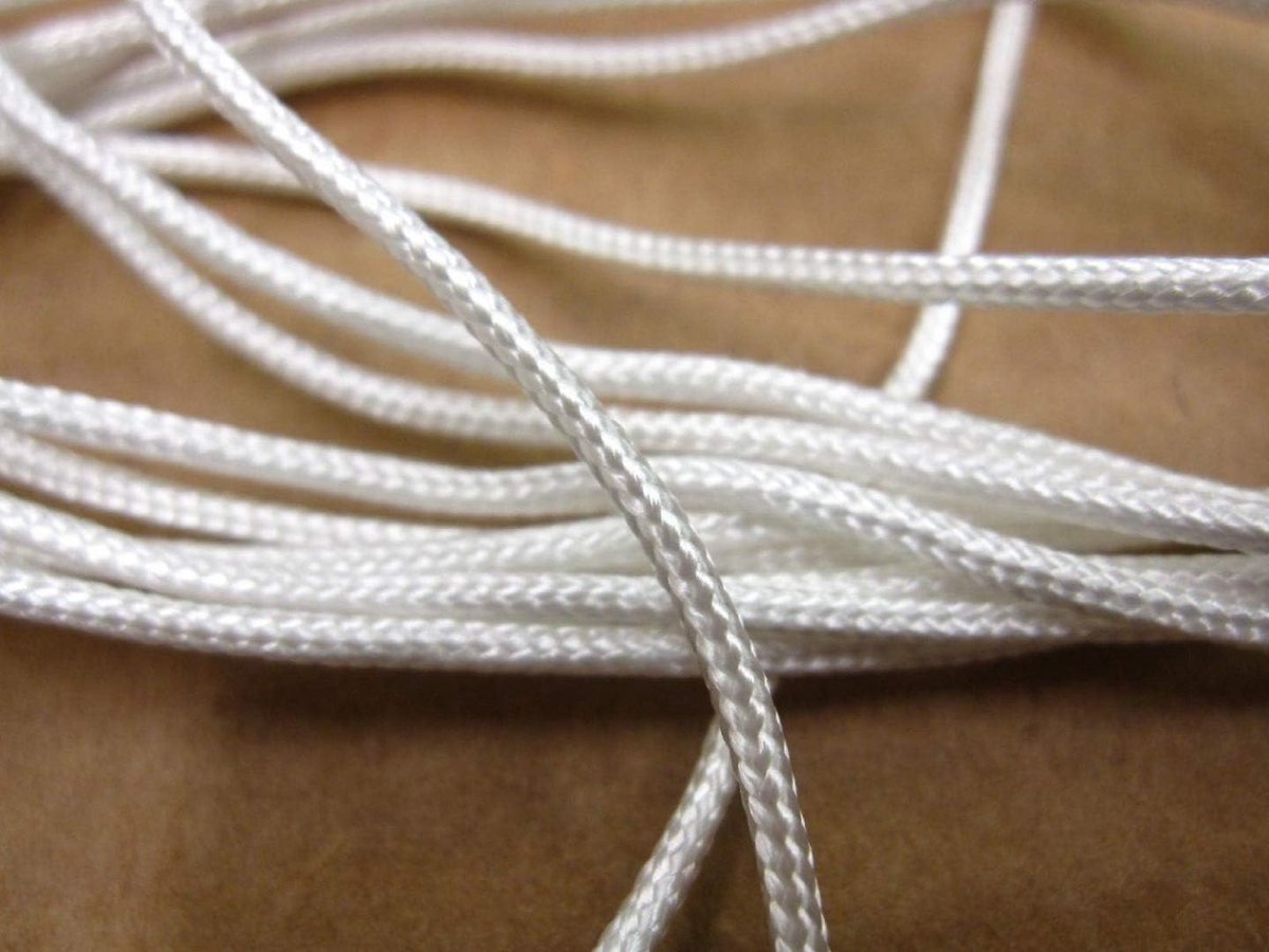 Gordijnkoord 2 mm - Nylon - 20 meter - ideaal voor vervanging - ShopVlot