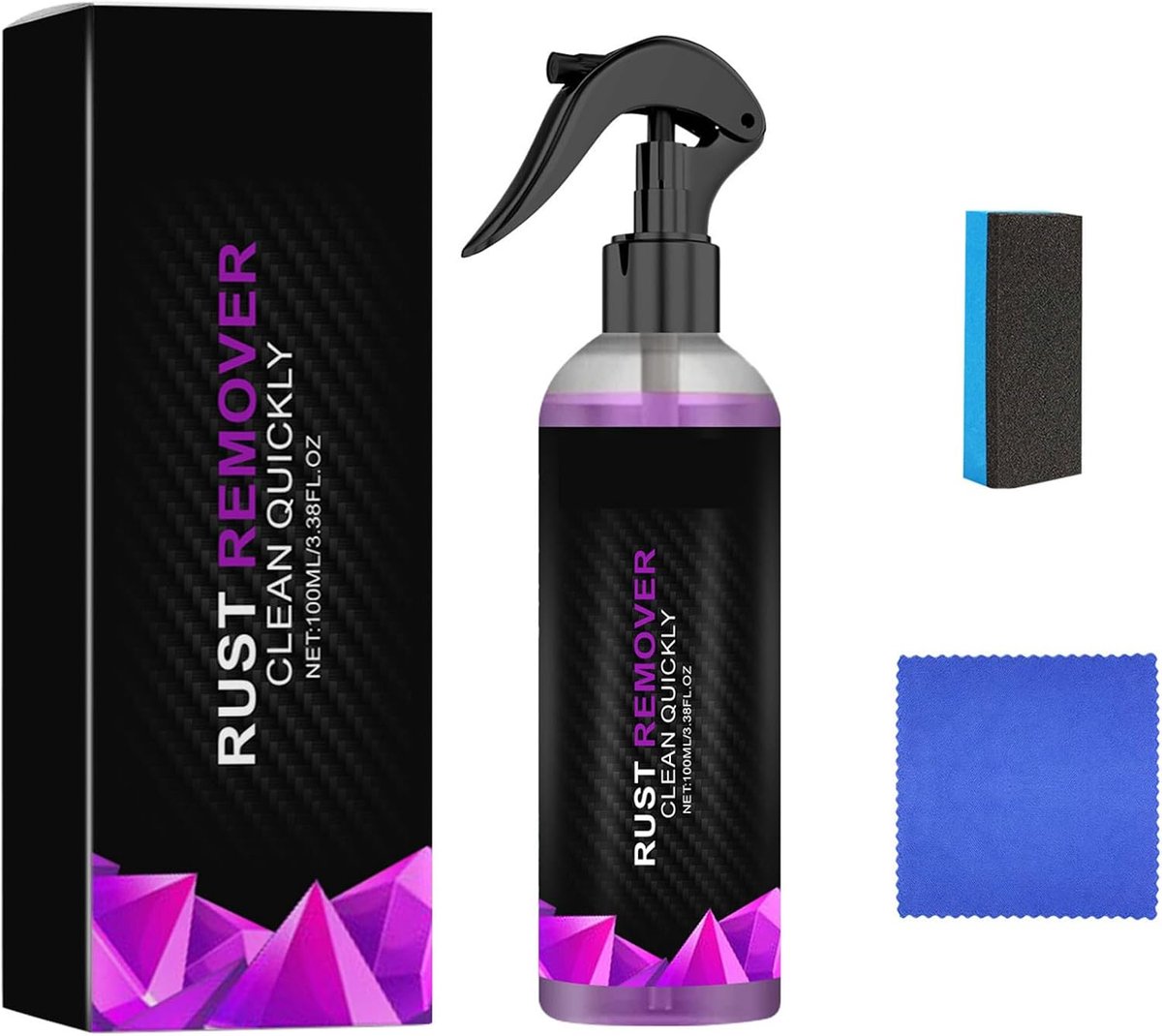 Roestverwijderaar 100ml - Krachtige metalen reiniger - Effectieve roestbehandeling - Herstelt glans - ShopVlot