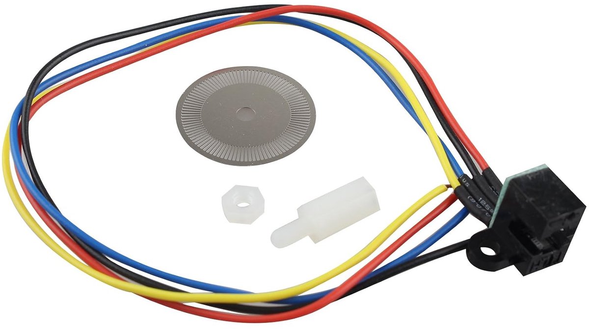 Optical Encoder Tacho Generator Speed Sensor Coded Disc Code Wheel for Freescale Smart Car - ShopVlot