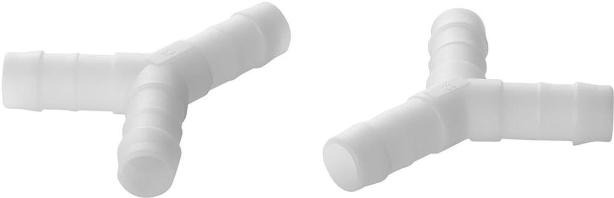 Hose connector, Y-piece, 12 mm, DVGW W270 / KTW A-certified, suitable for drinking water, temperature resistant up to - ShopVlot