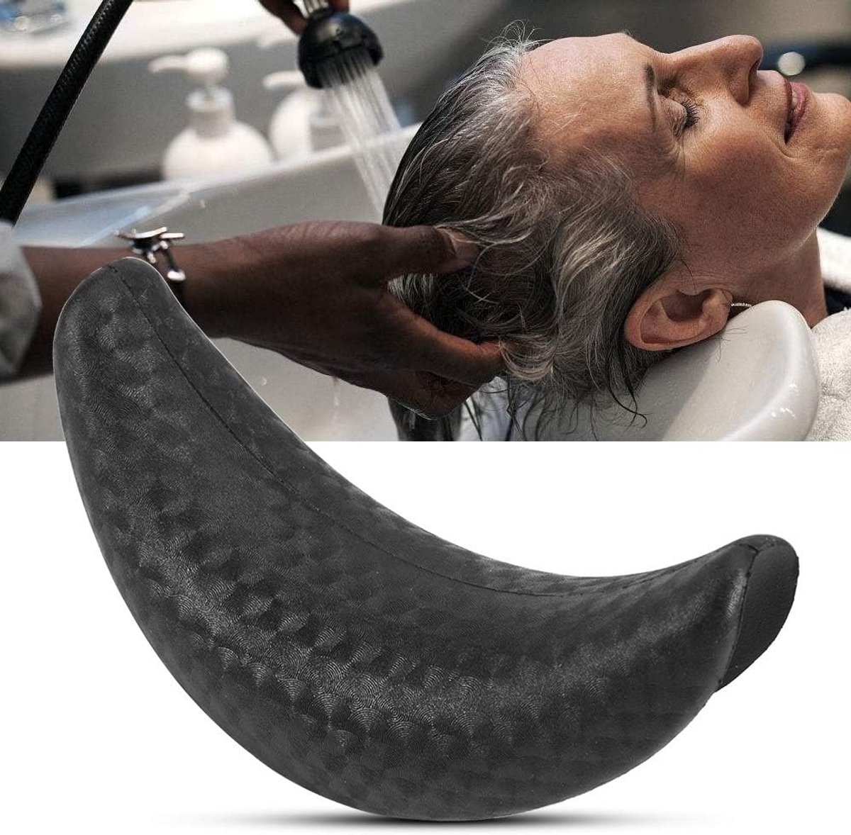 DEWIN Silicone Neck Pillow Rest Salon,Neck Support Shampoo Pillow Hair Wash Basin Neck Pillow Bowl Gel Neck Salon for - ShopVlot