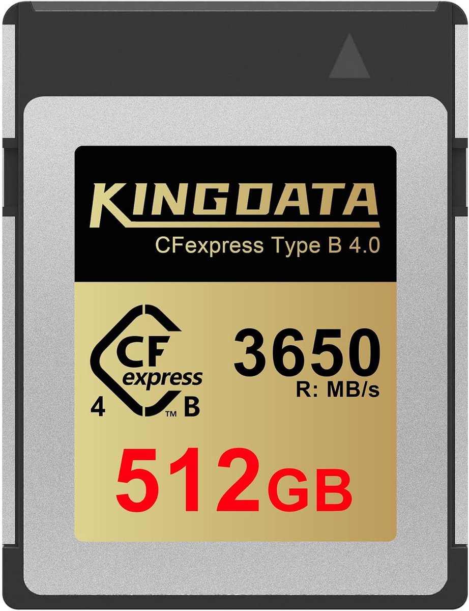 CFexpress 4.0 Type B 512GB, Memory Card up to 3650MB/s Reading, 8K/4K RAW Video Recording, CF Express Memory Card for - ShopVlot