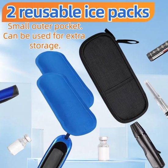 Cooler Bag for Insulin, Cooler Bag, Insulin Bag, Travel Bag, Travel Medicine Bag, Insulin for Travel, Cooler Travel - ShopVlot — afbeelding 3