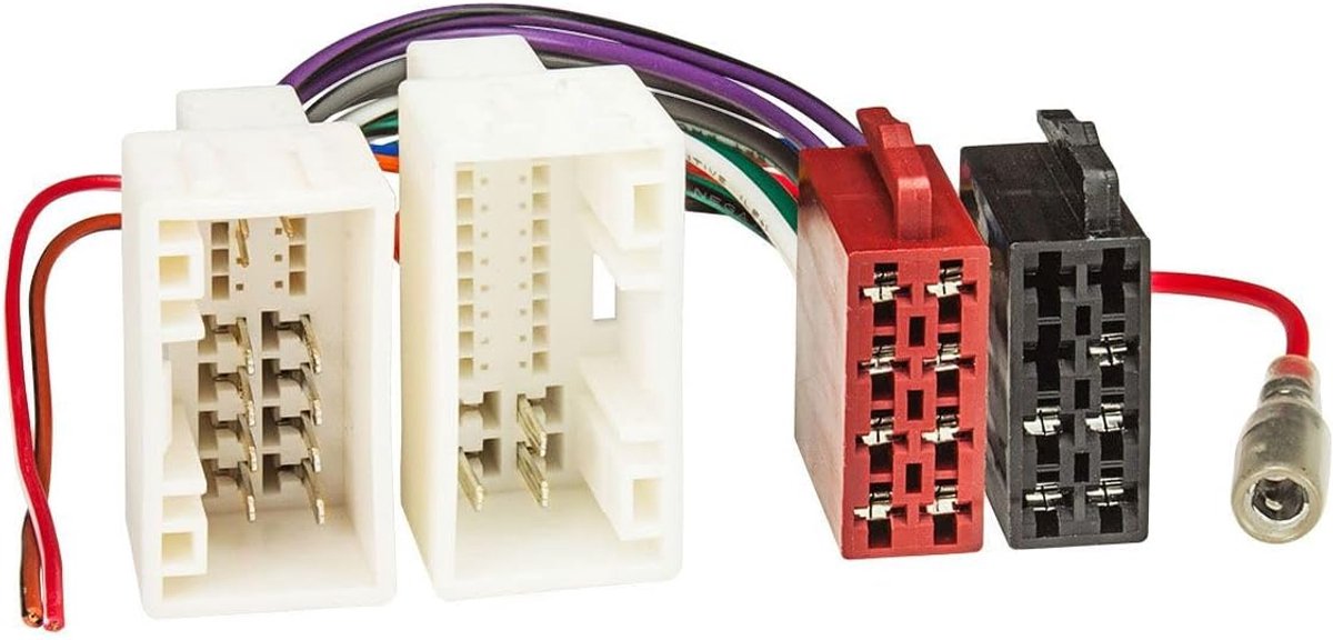 Radio adapter kabel 16pol iso standaard - geschikt voor Hyundai en Kia - eenvoudig aansluiten - voor retrofitting - ShopVlot