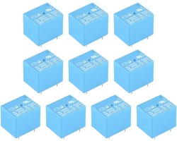Relay 5 Pin 5V DC - 10A Schakelvermogen - Duurzame constructie - Voor huishoudelijke apparaten - ShopVlot