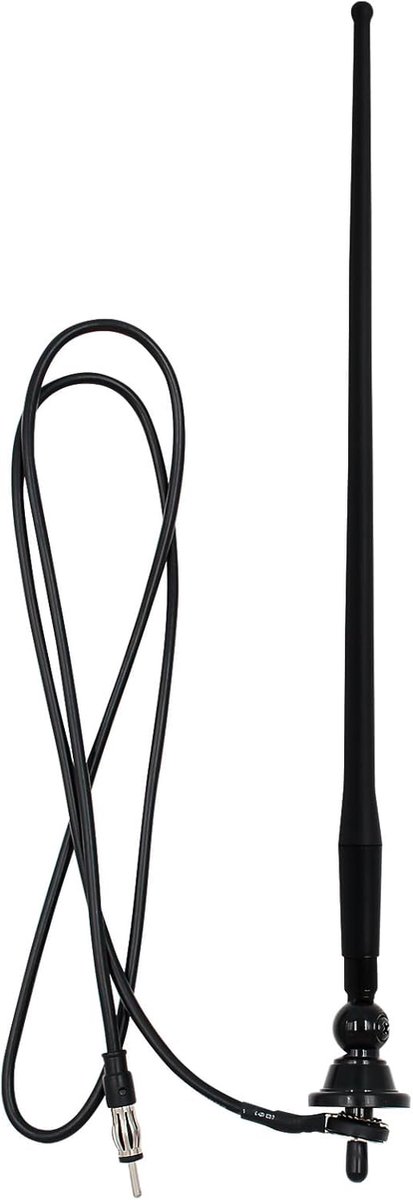 STUDIOFINIX Waterproof Marine Radio Antenna - Rubber Duck Dipole Flexible Mast FM AM Antenna for Boat, Radio, Car - ShopVlot