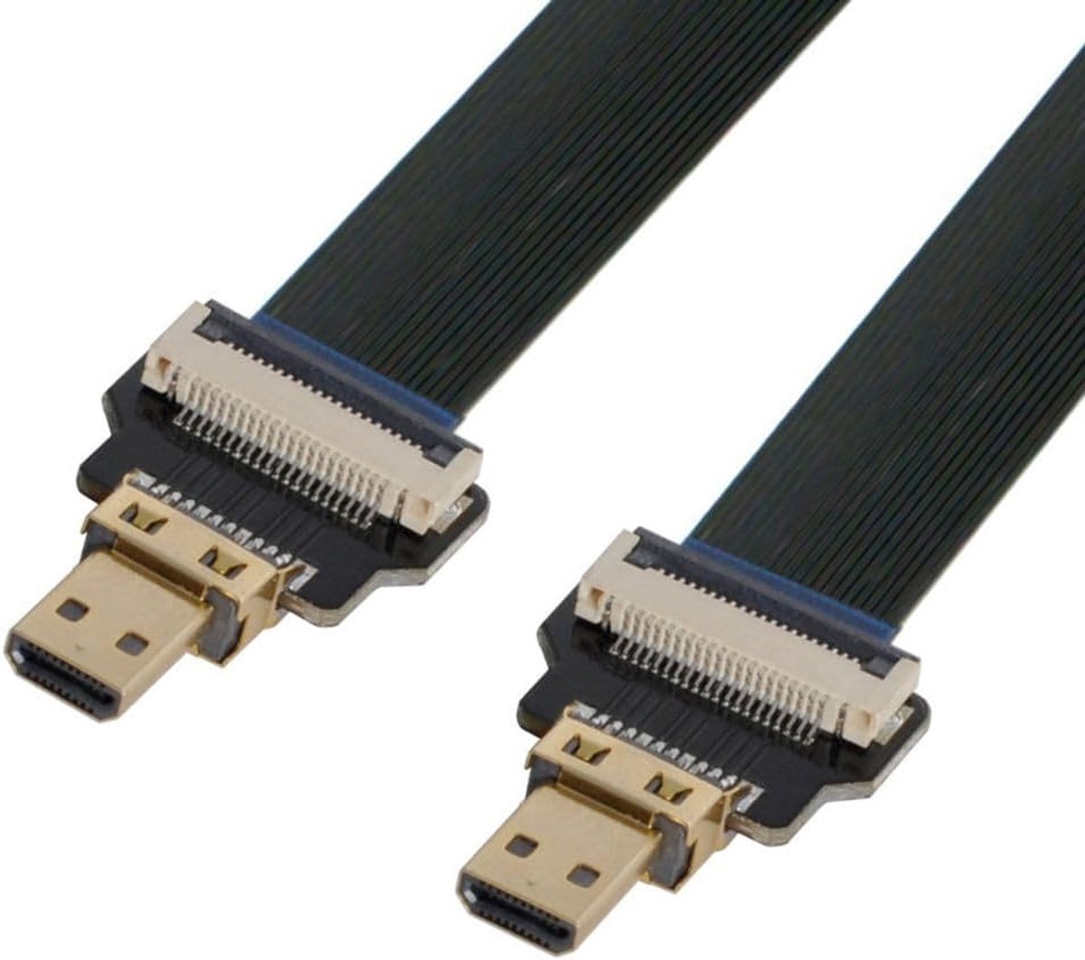 Micro HDMI Kabel Male naar Male - 1080P FPC Platte Kabel - Voor FPV Multicopter - Aerial Fotografie - ShopVlot