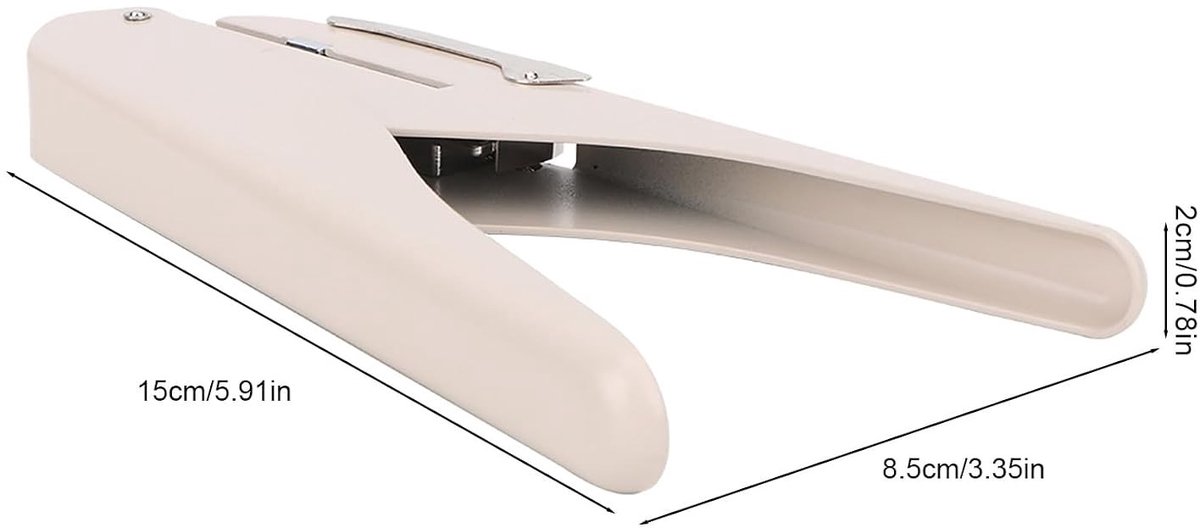 Paddestoelperforator - Roze - Enkele Perforator met Liniaal - Voor Notebooks en Planners