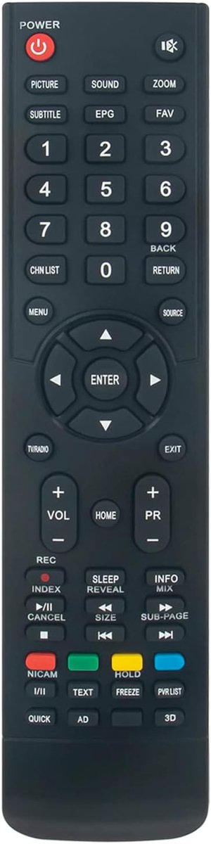 ALLIMITY Replce Remote Control suitable for Strong SRT32HY4003 SRT24HX4003 SRT32HX1001 SRT24HY4003 SRT39HX1003 - ShopVlot