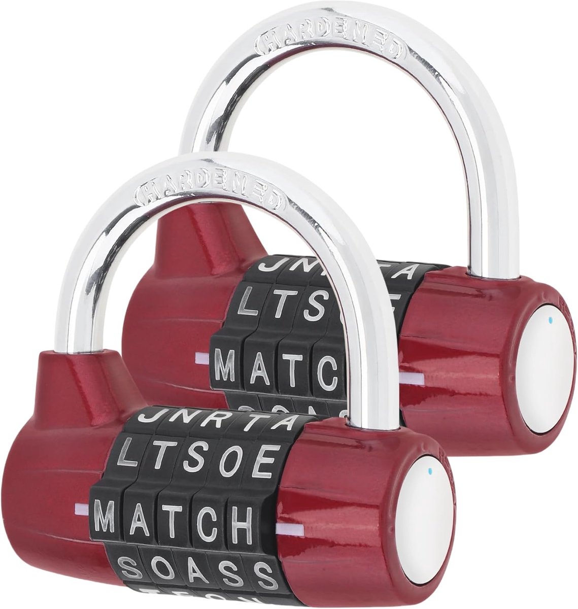 Gym Locker Lock 5 Letter Word Lock Safety Padlock Combination Lock for School Gym Locker, Sport Locker, Fence - ShopVlot