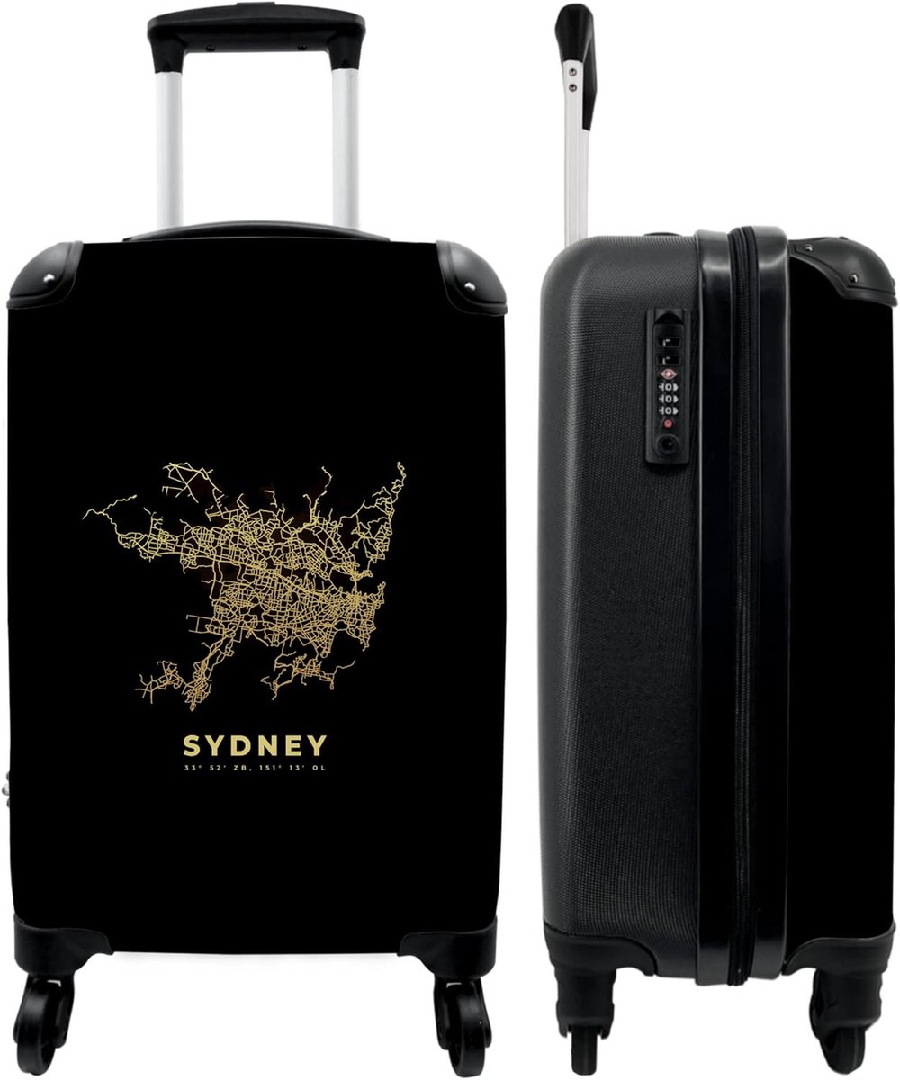 NoBoringSuitcases.com® Suitcase Hand Luggage Trolley Trolley Trolley Suitcase Small Travel Suitcase with 4 Wheels - ShopVlot