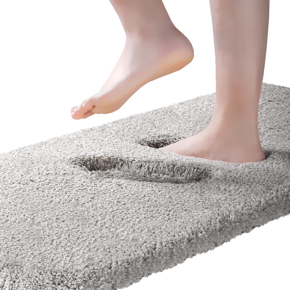 Bath mat 20"×48", Light grey - ShopVlot