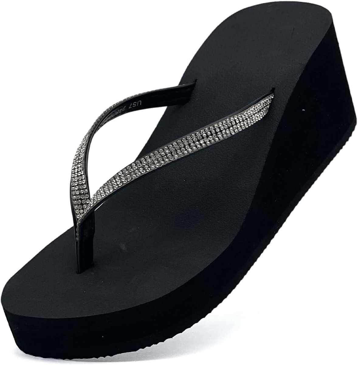 pevino Women's Wedge Sandals, Wedge Sandals, Elegant Fashion Summer Flat Sandals for Women with Comfortable Rubber - ShopVlot