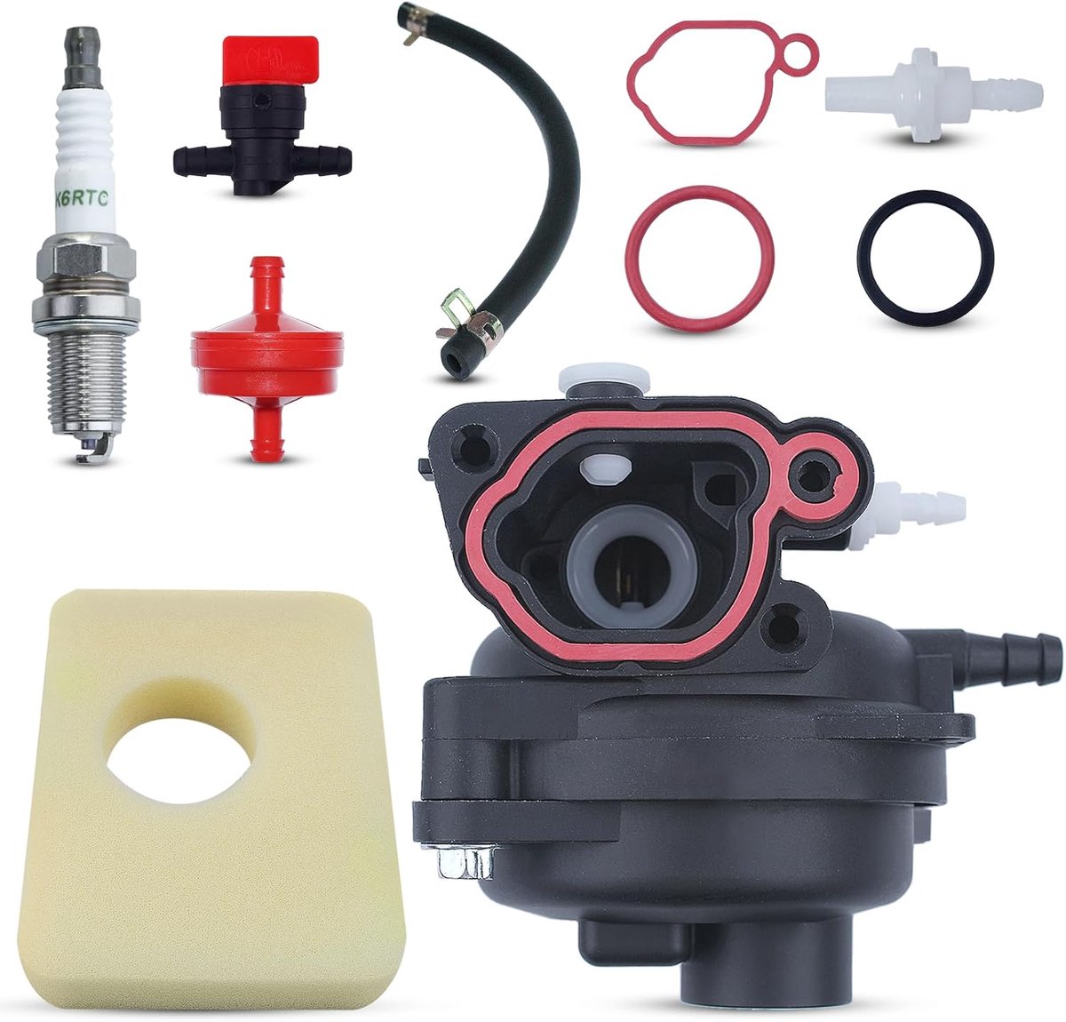 799583 Carburetor for 799583 591160 593261 591110 Lawn Mower Engines Spark Plug Parts and Accessories Oil Hose Cotton - ShopVlot