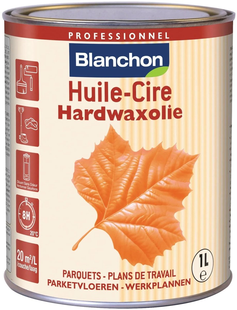 Solidchoice - Harde Wax Olie 1L Natuur voor Hout