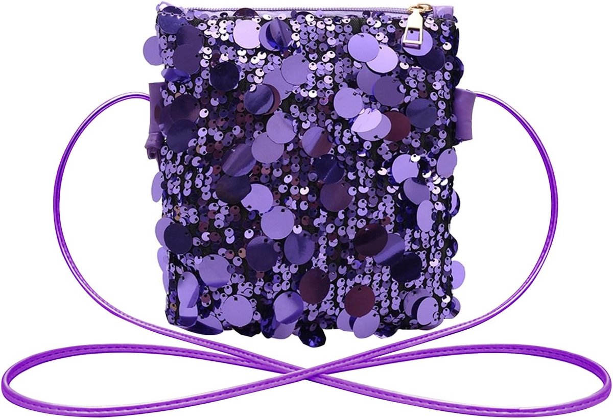 Handtas Glitter Sequins - Mini Clutch Tas - Schoudertas voor Feestelijke Gelegenheden - Elegante Accessoire - ShopVlot