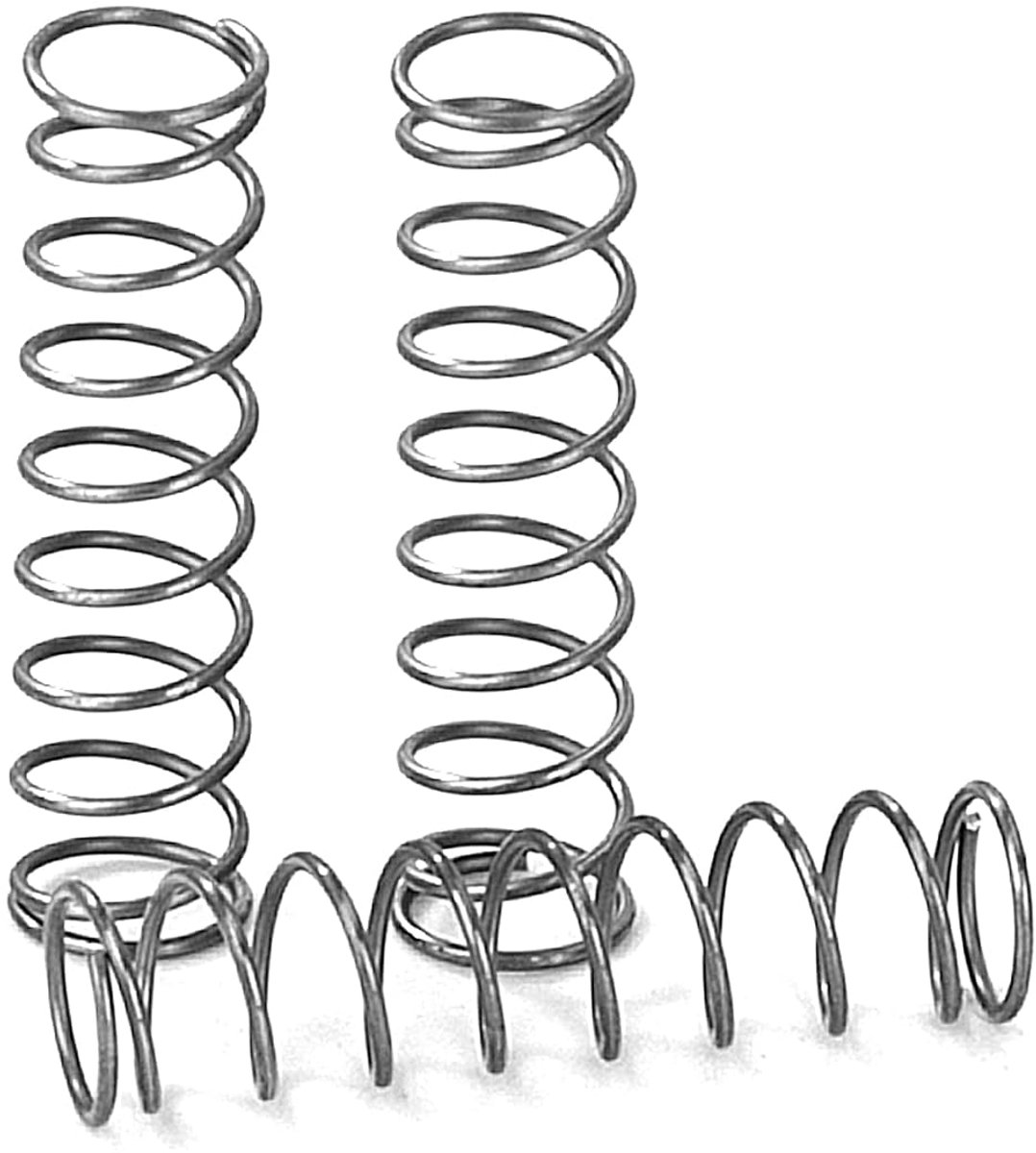 Compression springs 15 mm stainless steel spring 304 thread diameter 0.33 mm outer diameter 4 mm resilience 0.25 kg 20 - ShopVlot