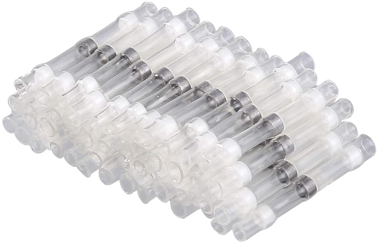 CAMWAY 50pcs Crimp Terminal Connectors Electrical Wire Connectors Terminals Non Crimp Connectors 26-24 AWG - ShopVlot