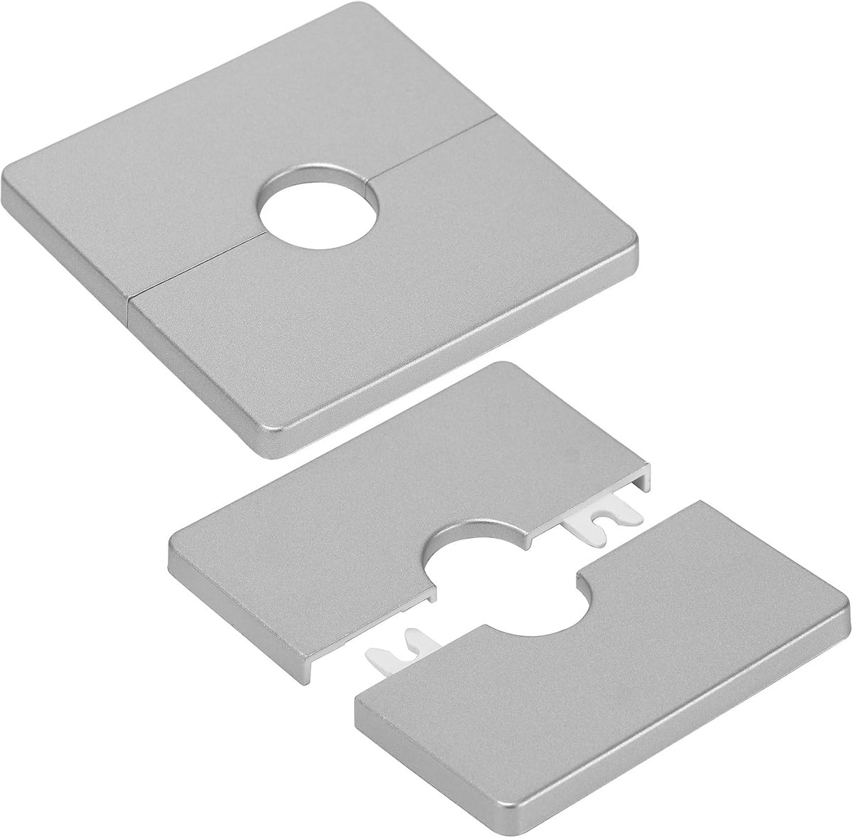 Pipe Wall Covers, Wall Spliced Flange, Wall Hole Decorative Cover, Wall Split Square Roll Sheet ABS Plastic Self - ShopVlot