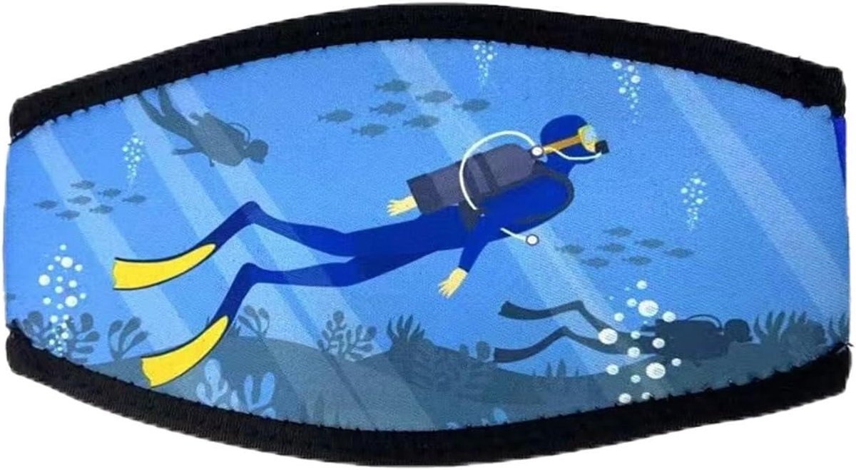 Mask band, diving mask band, neoprene, mask strap, cover, diving, hair protection, snorkel mirror, belt, waterproof - ShopVlot