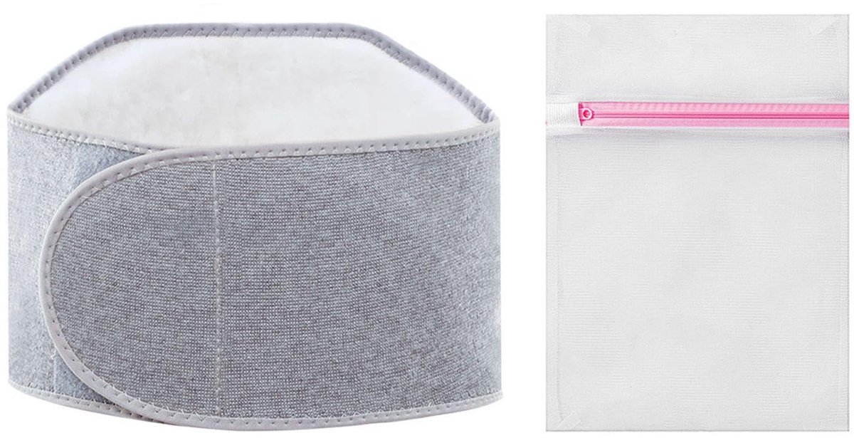 1 thermo-riem en 1 waszak, ademende riem, taillesteunriem, producten voor de bescherming tegen kou in de winter - ShopVlot