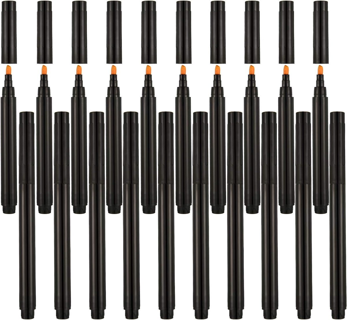 Leinuosen 20pcs banknote pens check pen for banknotes pen for counterfeit money invoice recognition - ShopVlot