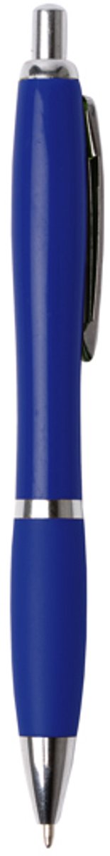 250 stuks voordeel pack Drukknoppen van ABS met softgrip afwerking Model MERLIN Blauw. Blauwe inkt.